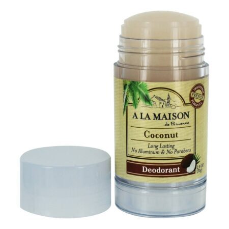 Fórmula francesa tradicional desodorante de longa duração coco - 2.4 oz. A La Maison - Imagem 2