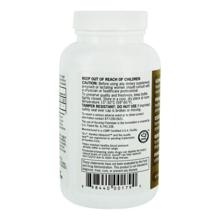 Força extra de CoQ10 ativa de Ubiquinol 200 mg. - 60 Softgels Qunol - Image 3