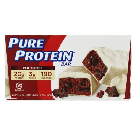 Veludo Vermelho com Alto Teor de Proteína - 6 Barras Pure Protein - Image 3