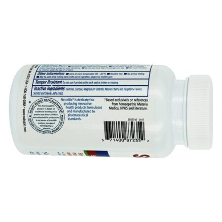 Parar-It Smoking Nicotina Grátis Medicamento Homeopático - 48 Pastilhas NatraBio - Imagem 4