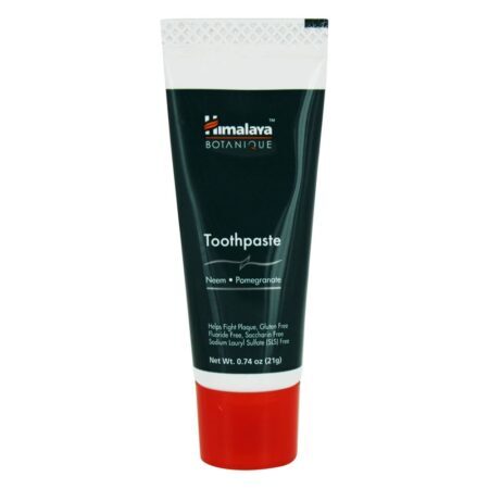 Escova De Dentes Livre De Fluoreto Tamanho De Viagem Neem & Romã - 0.74 oz. Botanique - Imagem 2