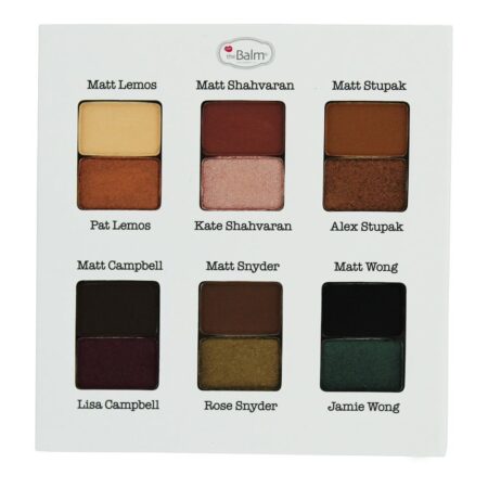 Reunir-se Fosco Shmaker Eyeshadow Paleta - 0.34 oz. theBalm - Imagem 4