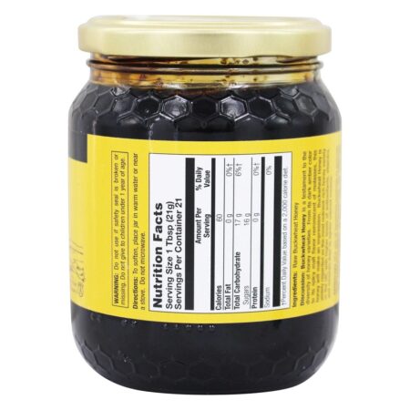 Trigo mourisco cru mel apiterapia - 16 oz. Honey Gardens Apiaries - Image 2