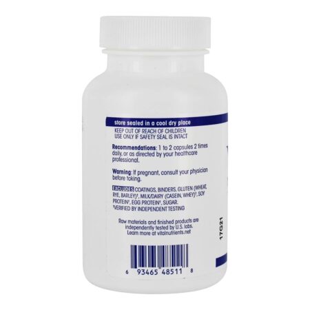 Citicoline Cognizin 250 mg. - Cápsulas vegetarianas 60 Vital Nutrients - Image 3