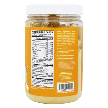 Além de caldo de osso em pó Mistura de bebida Curry Frango - 10.8 oz. Jarrow Formulas - Image 2