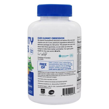 Multivitamínico Adulto Completo - 120 Gummies SmartyPants - Imagem 3