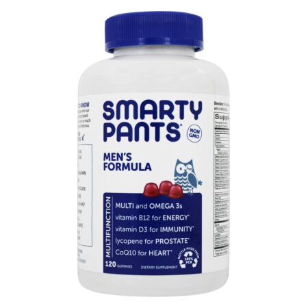 Multivitamínico Completo Masculino - 120 Gummies SmartyPants