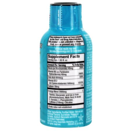 Raspberry azul da força Extra do tiro da energia - 1.93 fl. oz. 5-Hour Energy - Image 2