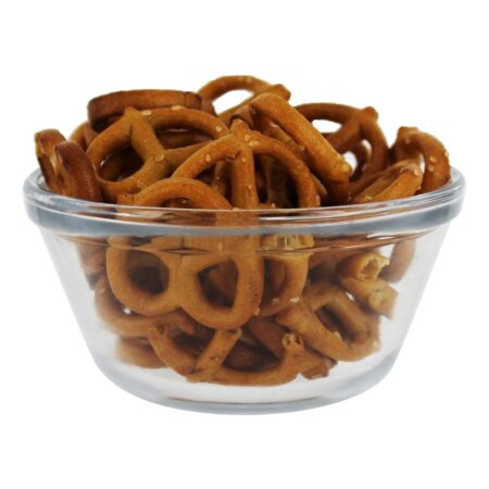 Pretzels sem glúten sal marinho clássico - 7 oz. Quinn Snacks - Image 3