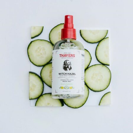 Bruxa Aveleira álcool-Livre Facial Névoa Toner com Aloés Vera Fórmula Pepino - 8 fl. oz. Thayers - Image 4