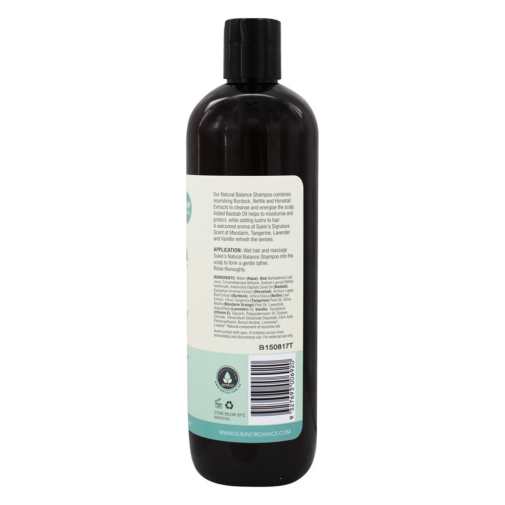 Natural Balance Champô - 16.9 fl. oz. Sukin - Imagem 2