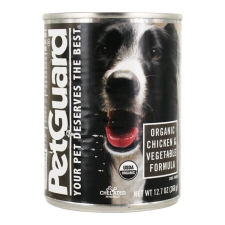 Organic Canned Food Food Frango & Fórmula Vegetal - 12.7 oz. PetGuard