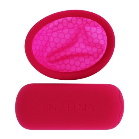 Copa Menstrual com Ajuste Plano Ziggy Cup Intimina - Imagem 2