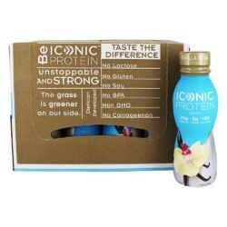 Proteína Beber RT Baunilha Feijão - 12 Frasco (s) Iconic