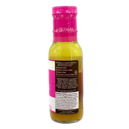 Vinagrete de Óleo de Abacate & Marinade Lemon Turmeric - 8 fl. oz. Primal Kitchen - Image 2