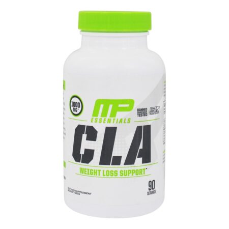 Suporte à perda de peso do CLA Essentials 1000 mg. - 90 Softgels Muscle Pharm