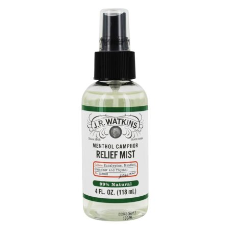 Mentol Cânfora Alívio Névoa - 4 fl. oz. JR Watkins