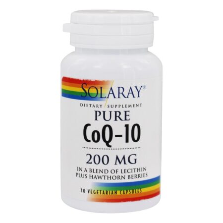 Pure Co-10 200 mg. - Cápsulas vegetarianas 30 Solaray