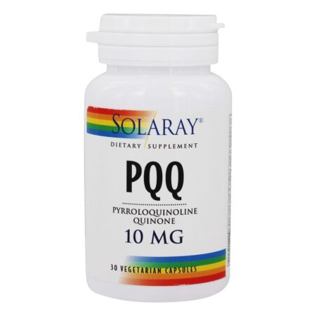 PQQ Pirroloquinolina Quinona 10 mg. - Cápsulas vegetarianas 30 Solaray