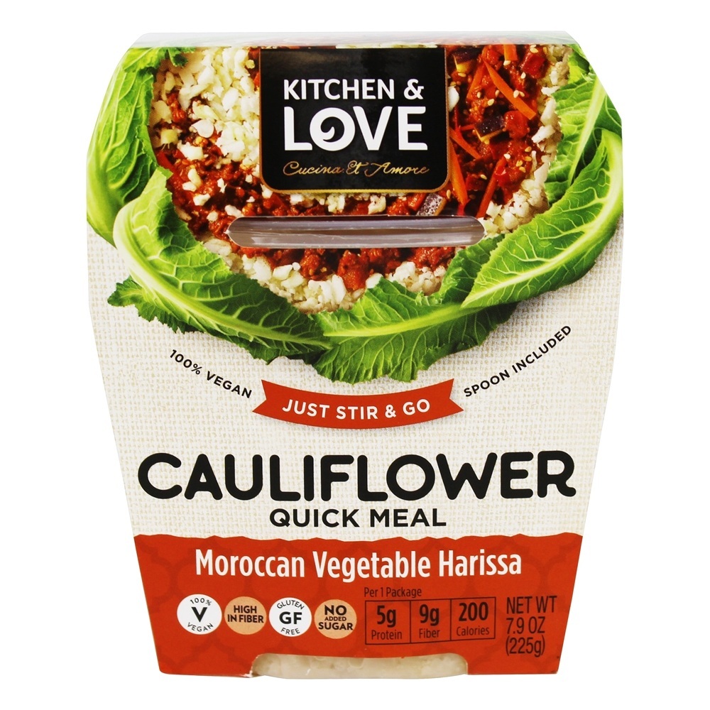 Couve-flor Refeição Rápida Marroquina Vegetal Harissa - 7.9 oz. Kitchen & Love