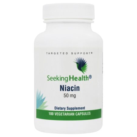 Niacina 50 mg. - Cápsulas vegetarianas 100 Seeking Health