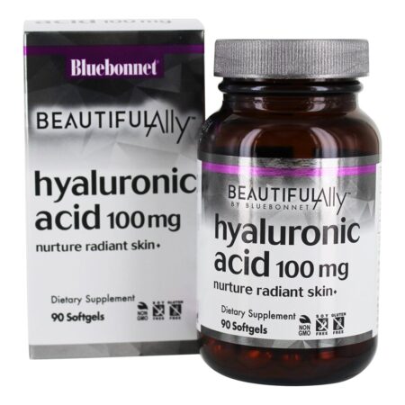 Ácido Hialurônico Aliado Bonito 100 mg. - 90 Softgels Bluebonnet Nutrition