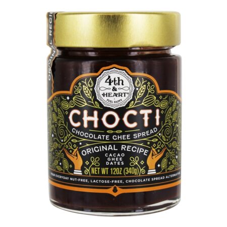 Sem glúten Chocti Chocolate Ghee Spread Original - 12 oz. 4th & Heart