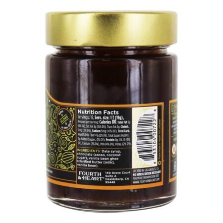 Sem glúten Chocti Chocolate Ghee Spread Original - 12 oz. 4th & Heart - Image 2