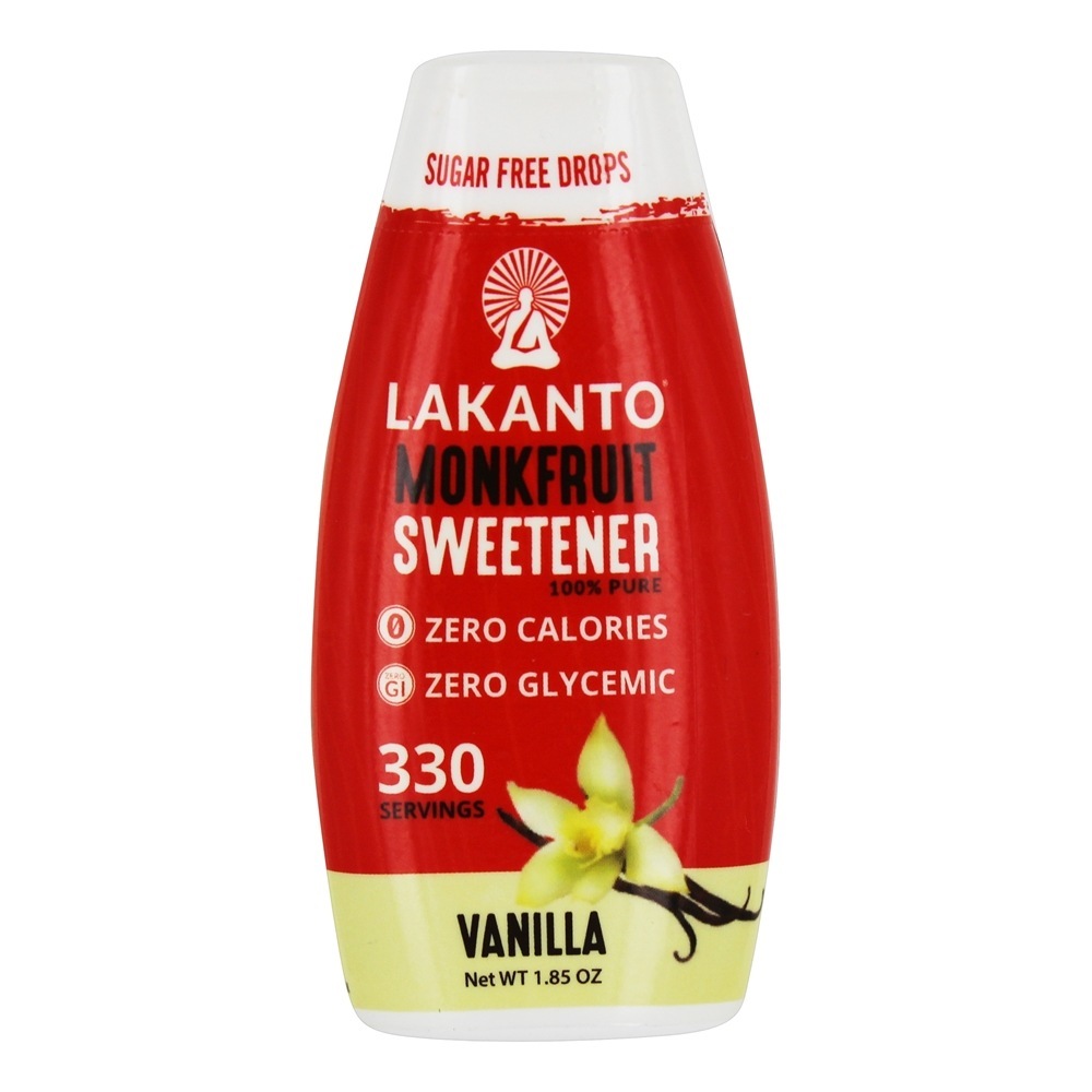 Baunilha Adoçante Líquido Monkfruit - 1.85 oz. Lakanto