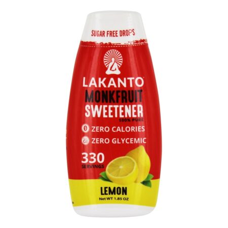 Adoçante Monkfruit Líquido Limão - 1.85 oz. Lakanto