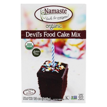 Mix de Bolo de Comida do Diabo Orgânico - 13 oz. Namaste Foods