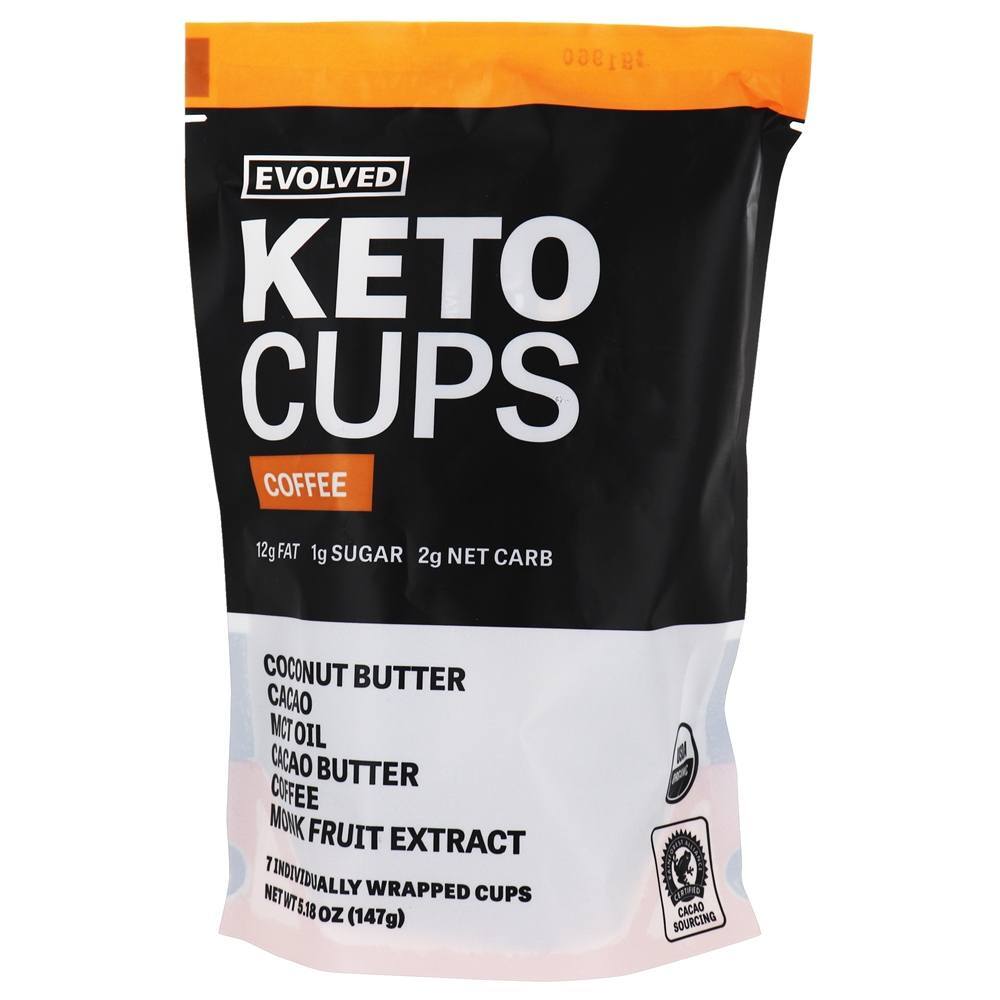 Keto Cups Sabor Café - 7 Taça (s) Evolved