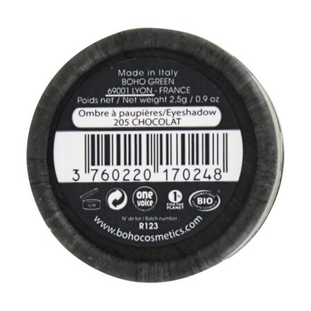 Sombra Matte Orgânica 205 Chocolate - 0.9 oz. Boho Green - Imagem 3