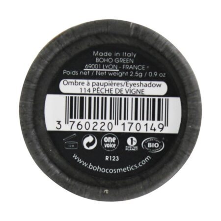Sombra Matte Orgânica 114 Pêssego Vinhedo - 0.9 oz. Boho Green - Imagem 3
