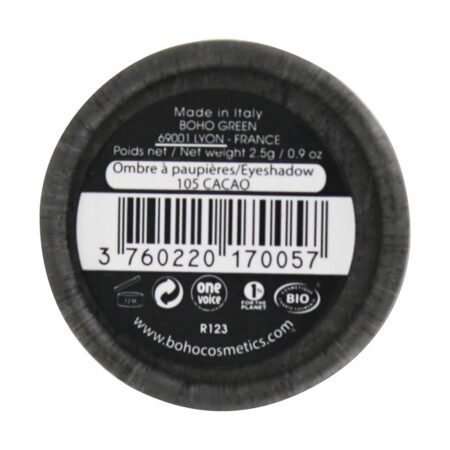 Sombra Matte Orgânica 105 Cacau - 0.9 oz. Boho Green - Imagem 3