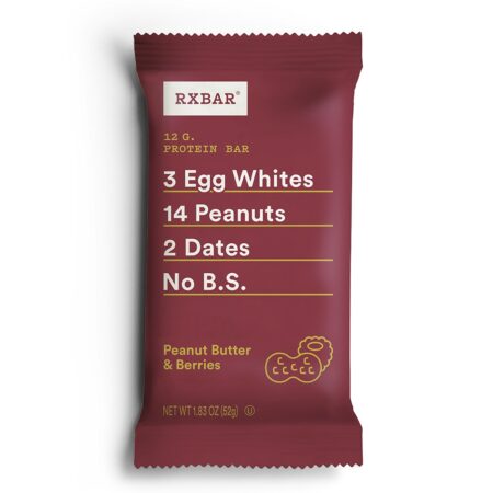 Proteína Bar Manteiga De Amendoim E Bagas - 12 Barras RXBAR - Image 3