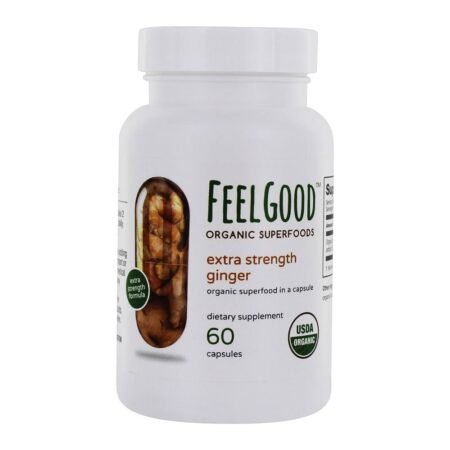 Força extra do gengibre - Cápsulas 60 Feel Good Organics - Image 2