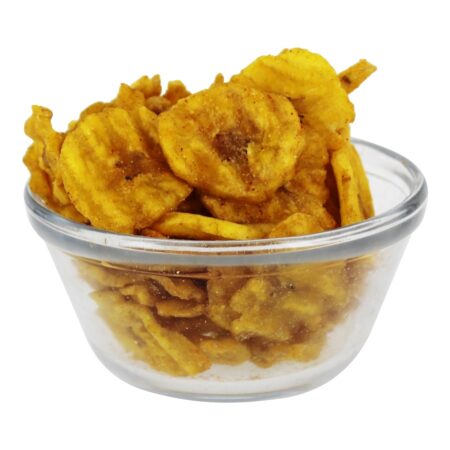 Churrasqueira Orgânica Ridged Chips De Banana - 5 oz. Barnana - Image 3