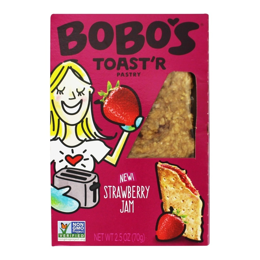 Toast'R Pastries Strawberry Jam - Pacote 12 Bobo's Oat Bars - Imagem 5
