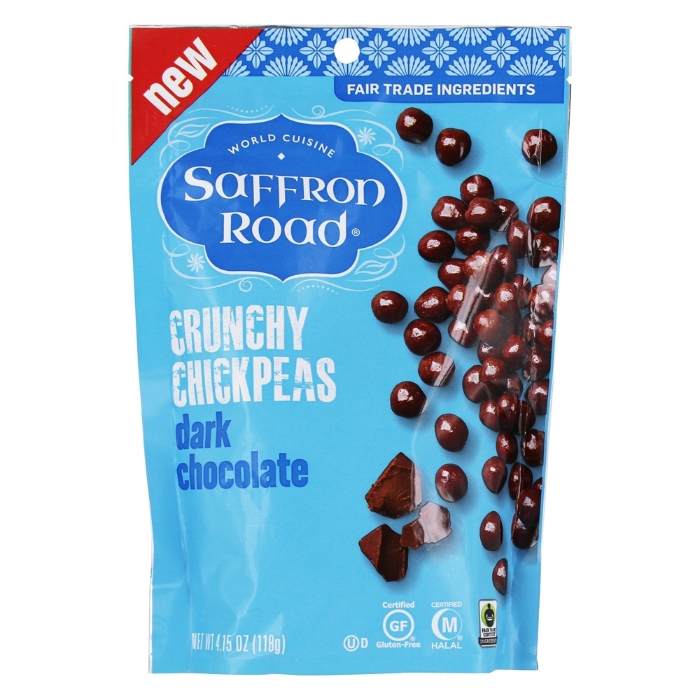 Crocante de Chickpeas Dark Chocolate - 4.15 oz. Saffron Road