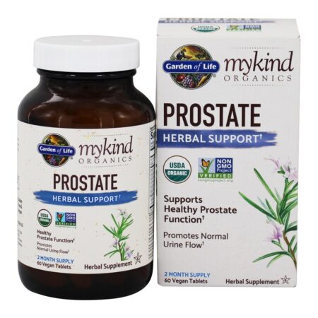 mykind Organics Prostate Herbal Support - 60 Tablet (s) vegano (s) Garden of Life