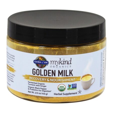 mykind Organics Recuperação de Leite Dourado e Pó Nutritivo - 3.7 oz. Garden of Life