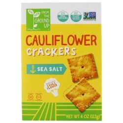 Sal do mar dos biscoitos da couve-flor - 4 oz. From the Ground Up