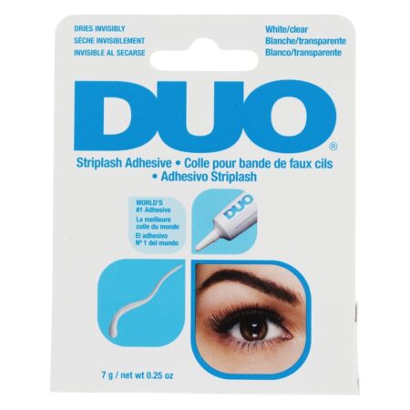 Duo Striplash Adhesive Branco / Claro - 0.25 oz. Ardell