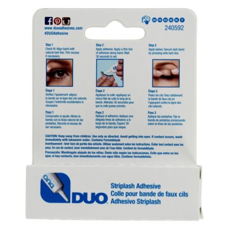 Duo Striplash Adhesive Branco / Claro - 0.25 oz. Ardell - Image 4