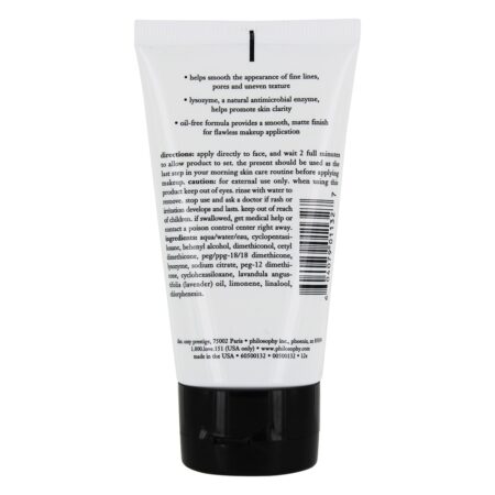 Invisible Skin Perfector & Oil Primer Maquiagem Livre - 2 fl. oz. Philosophy - Imagem 2