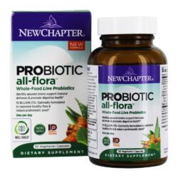 Probiotic All- Flora 10 Bilhões de UFC - Cápsulas vegetarianas 30 New Chapter