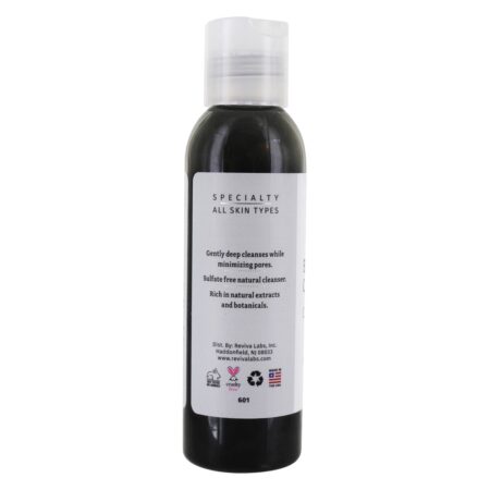 Gel De Limpeza De Carvão De Bambu - 4 fl. oz. Reviva Labs - Image 3