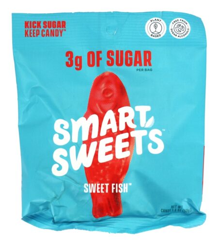 Sweet Fish Gomas Com Sabor de Frutas - 1.8 oz. SmartSweets