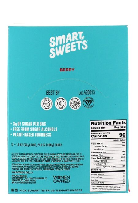 Sweet Fish Gomas Com Sabor de Frutas - 12 Malas SmartSweets - Image 2